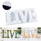 Live Mold, Silicone Resin Molds, Good Gift Idea to Creating A Unique Resin Project Thank You Card Included