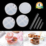 Rotating Resin Box Molds, Multi-Tiered Silicone Jewelry Box Molds Set