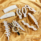 22 PCS aesthetic Hair Clips, hair accessories for women and girls, Handmade Hair Barrettes, Marble Alligator bobby pins, Elegant Gold Hair Accessories, Gifts for Women Girls