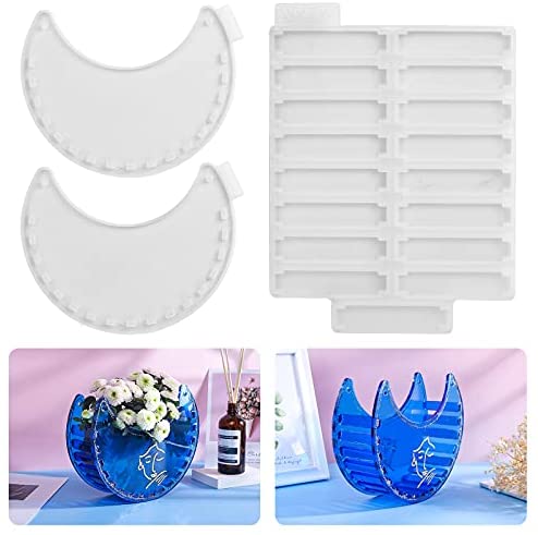 LET'S RESIN Epoxy Resin Molds, Resin Casting Molds Silicone Square Ball  Molds 9PCS Different Sizes, Silicone Resin Molds for Resin Jewelry, Soap