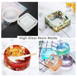 2 Pcs Ashtray Molds for Resin, Epoxy Resin Ashtray Molds for Resin Casting