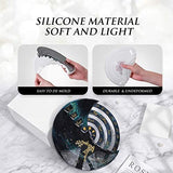 Moon Perpetual Calendar Resin Molds ISSEVE 3Pcs Silicone Molds for Resin Casting, Moon Calendar Epoxy Molds for DIY Resin Crafts Home Wall Decoration