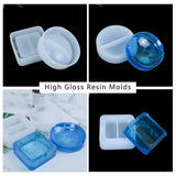 2 Pcs Ashtray Molds for Resin, Epoxy Resin Ashtray Molds for Resin Casting