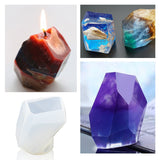 6 Pack Resin Molds including Cube, Pyramid, Sphere, Diamond, Stone Mold for Resin, Soap, etc