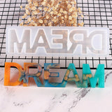 DREAM Sign Silicone Resin Mold, Unique Mold