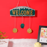 Exclusive Hanging WELCOME Mold, Silicone Resin Molds to Decorate Door/Wall Make Hangable Projects